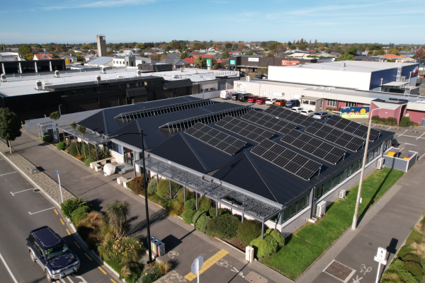 Mid Canterbury Community House Solar Installation
